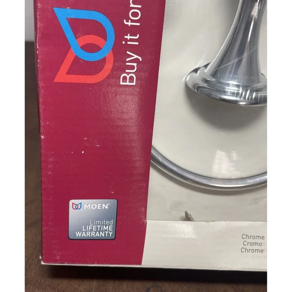 NEW Moen PARLOR Silver Chrome Towel Ring Bathroom Hardware DN5486CH